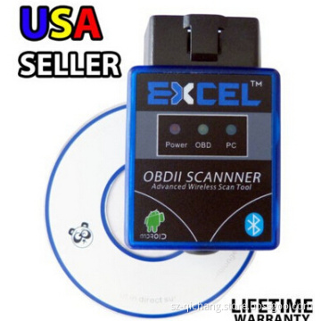 Excel Mini Elm327 OBD Bluetooth Car Testing Tools